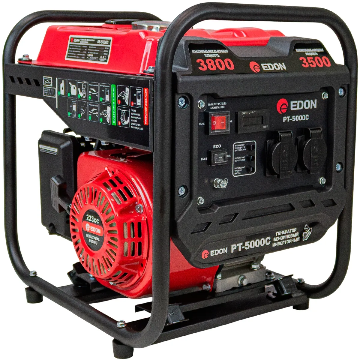Генератор Edon SGG PT-5000C 3.8кВт
