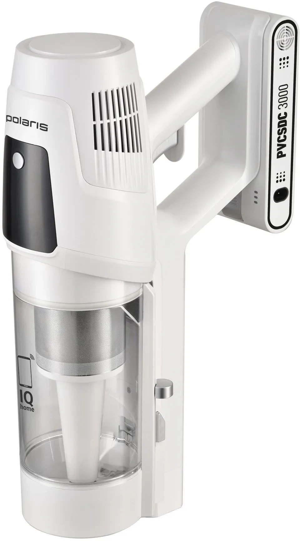 Пылесос Polaris IQ Home PVCSDC 3000 800Вт белый (в компл.:3мешка)