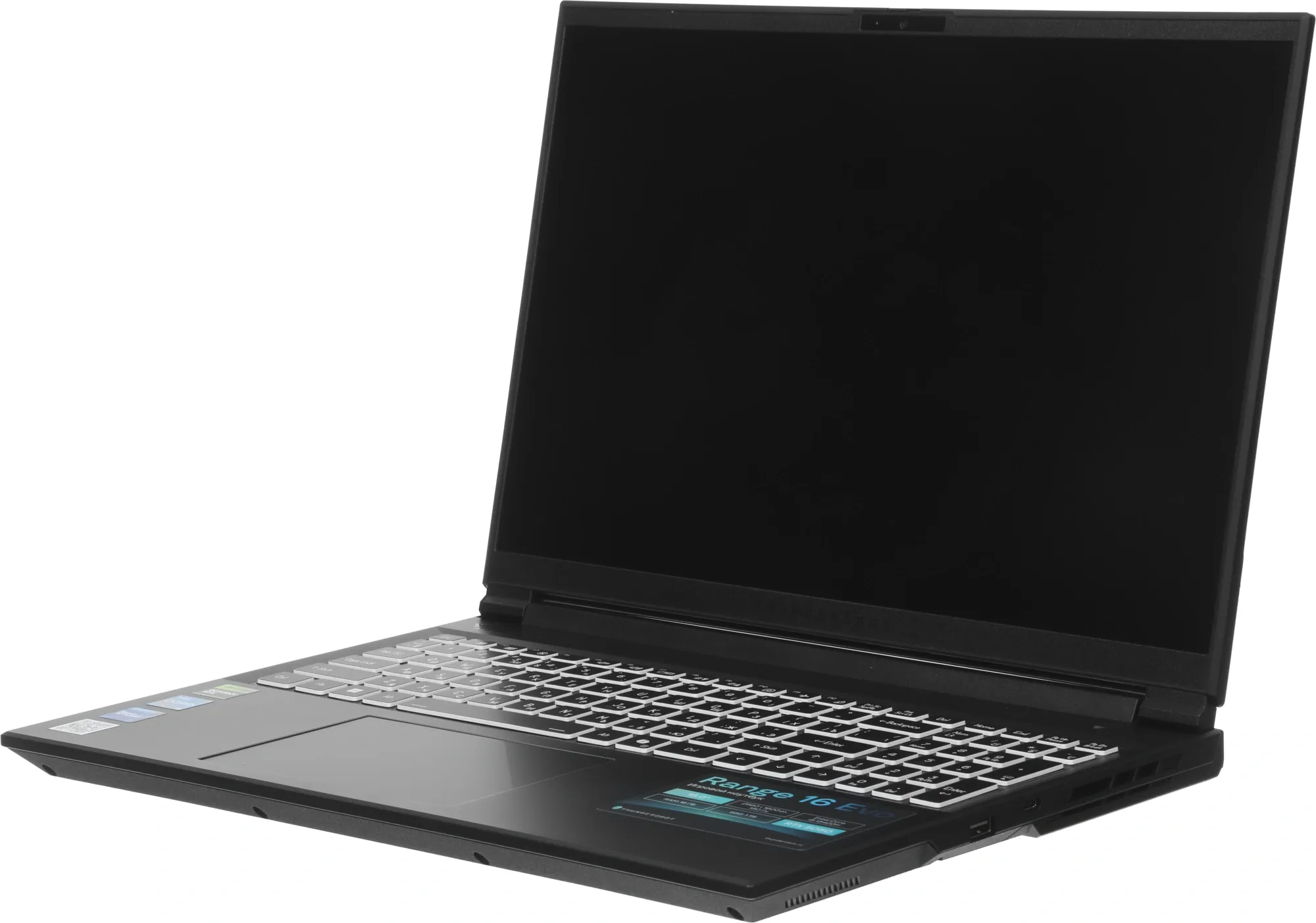 Ноутбук Thunderobot Range 16 Evo Core i5 13420H 16Gb SSD1Tb NVIDIA GeForce RTX5050 8Gb 16" IPS QHD (2560x1600) FreeDOS black WiFi BT Cam (JT009P00KRU)