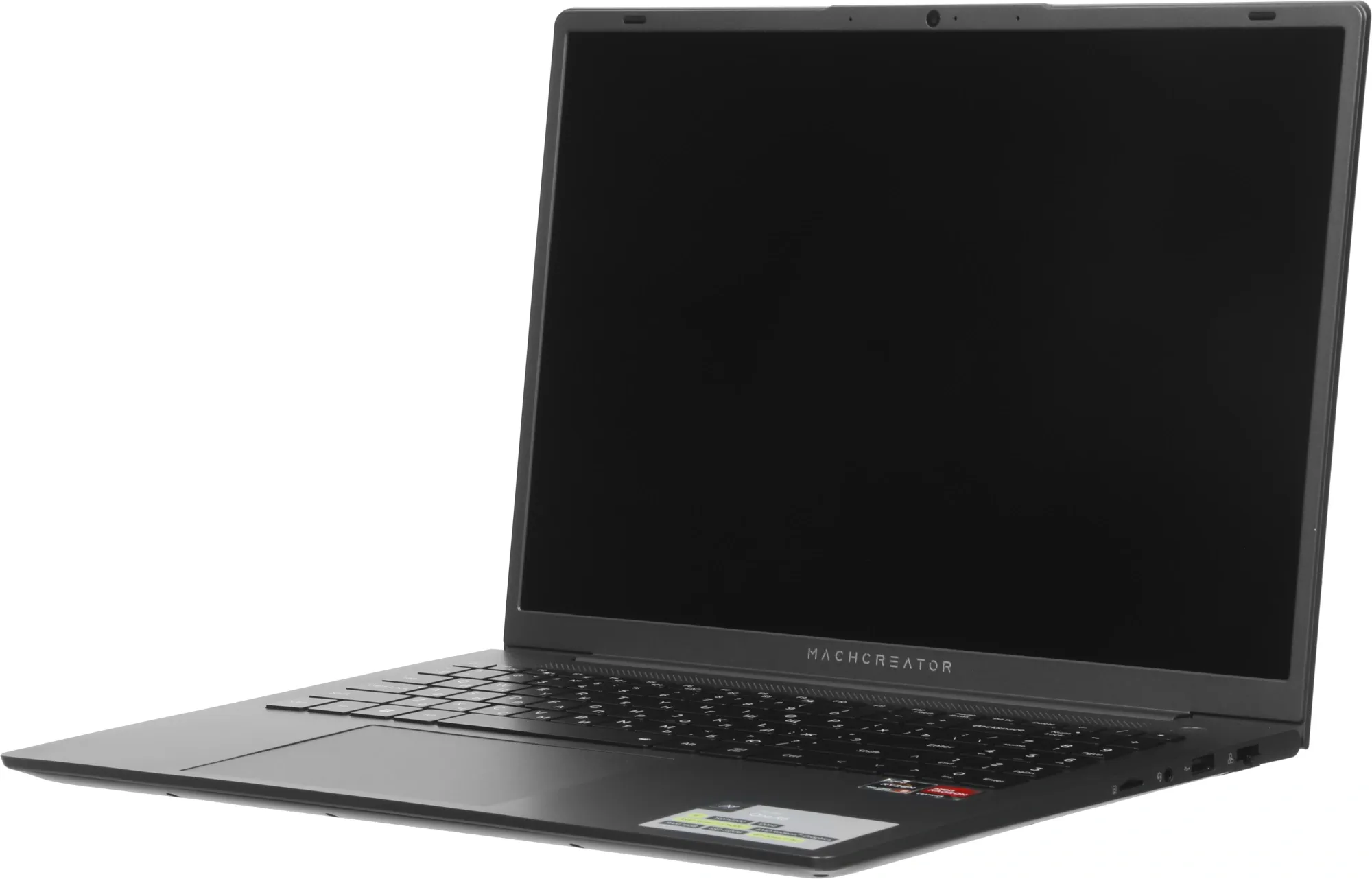Ноутбук Machcreator One R6 Ryzen 5 7430U 16Gb SSD512Gb AMD Radeon Graphics 16" IPS FHD (1920x1200) Windows 11 Pro grey WiFi BT Cam 4825mAh (JJ00G000HRU)