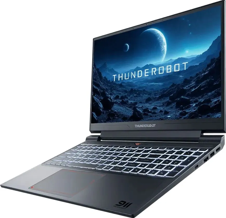 Ноутбук Thunderobot 911 X Wild Hunter G2D Core i5 12450H 16Gb SSD512Gb NVIDIA GeForce RTX4050 6Gb 15.6" IPS FHD (1920x1080) FreeDOS grey WiFi BT Cam (JT009A00KRU)