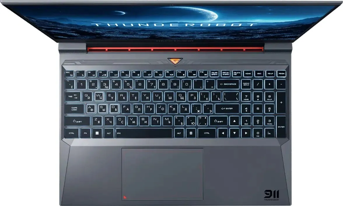 Ноутбук Thunderobot 911 X Wild Hunter G2D Core i5 12450H 16Gb SSD512Gb NVIDIA GeForce RTX4050 6Gb 15.6" IPS FHD (1920x1080) FreeDOS grey WiFi BT Cam (JT009A00KRU)