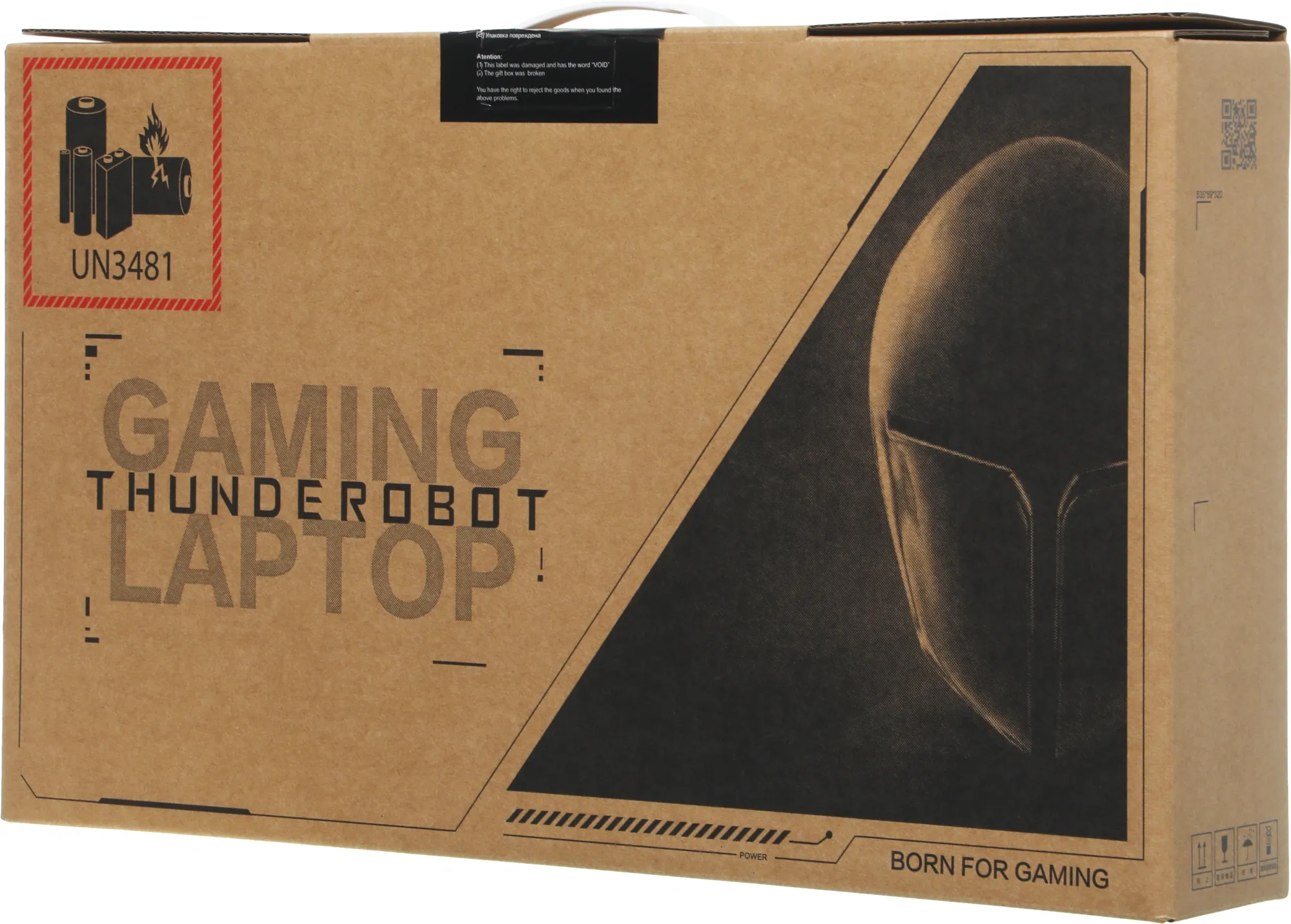 Ноутбук Thunderobot 911 X Wild Hunter G2D Core i5 12450H 16Gb SSD512Gb NVIDIA GeForce RTX4050 6Gb 15.6" IPS FHD (1920x1080) FreeDOS grey WiFi BT Cam (JT009A00KRU)