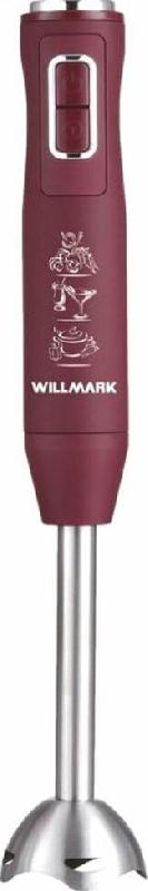 Блендер погружной WILLMARK WHB-1150PS бордовый