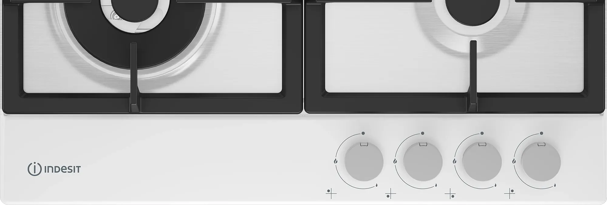 Газовая варочная поверхность Indesit THPM 642 WS/WH/I белый