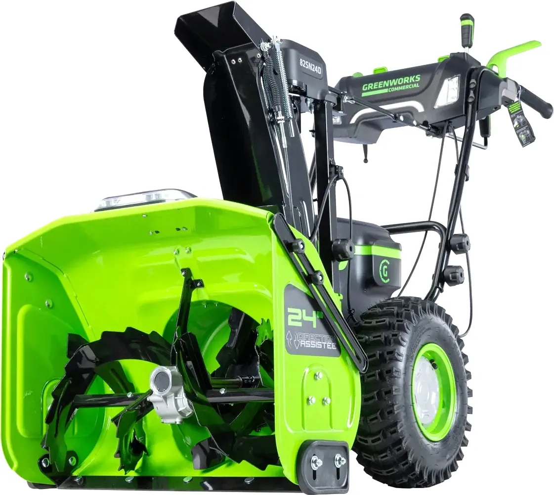 Снегоуборщик электр. Greenworks GD82ST56 5.2кВт