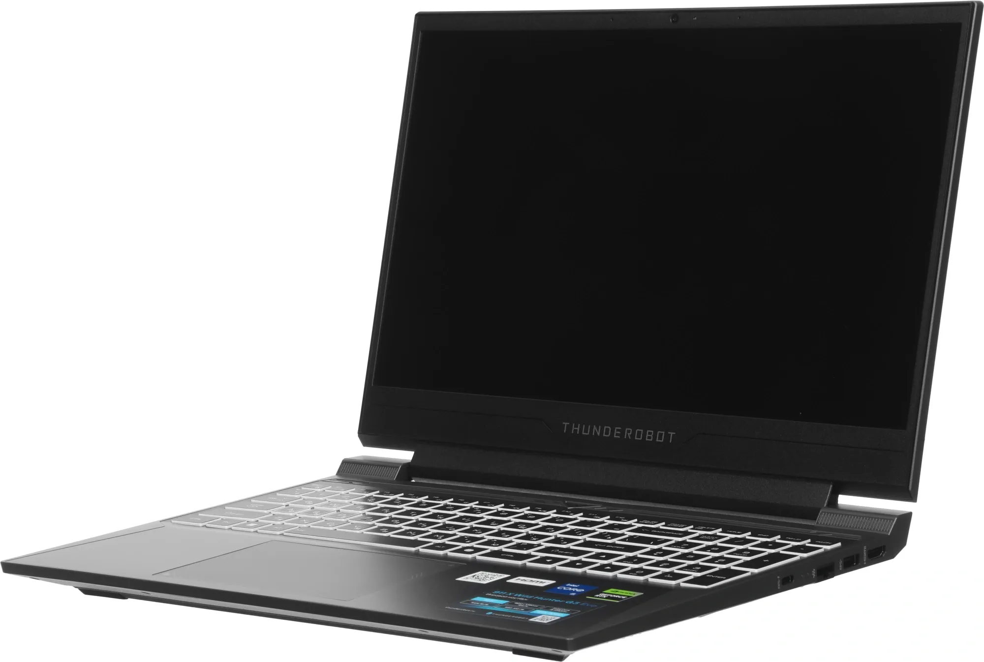 Ноутбук Thunderobot 911 X Wild Hunter G3 Evo Core i5 13420H 16Gb SSD512Gb NVIDIA GeForce RTX5050 8Gb 15.6" IPS FHD (1920x1080) FreeDOS grey WiFi BT Cam (JT009R00KRU)