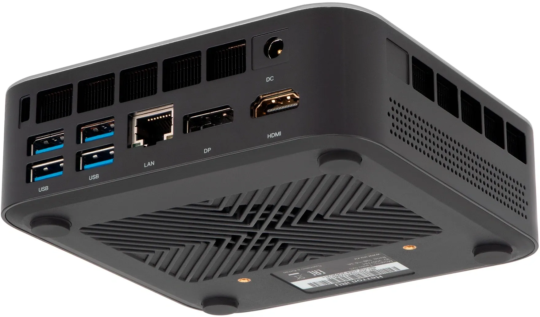 Неттоп IRU Tactio 525 Ryzen 3 3300U (2.1) 16Gb SSD512Gb Vega 6 Windows 11 Pro 64 GbitEth WiFi BT 65W черный (RUS) (2197986)