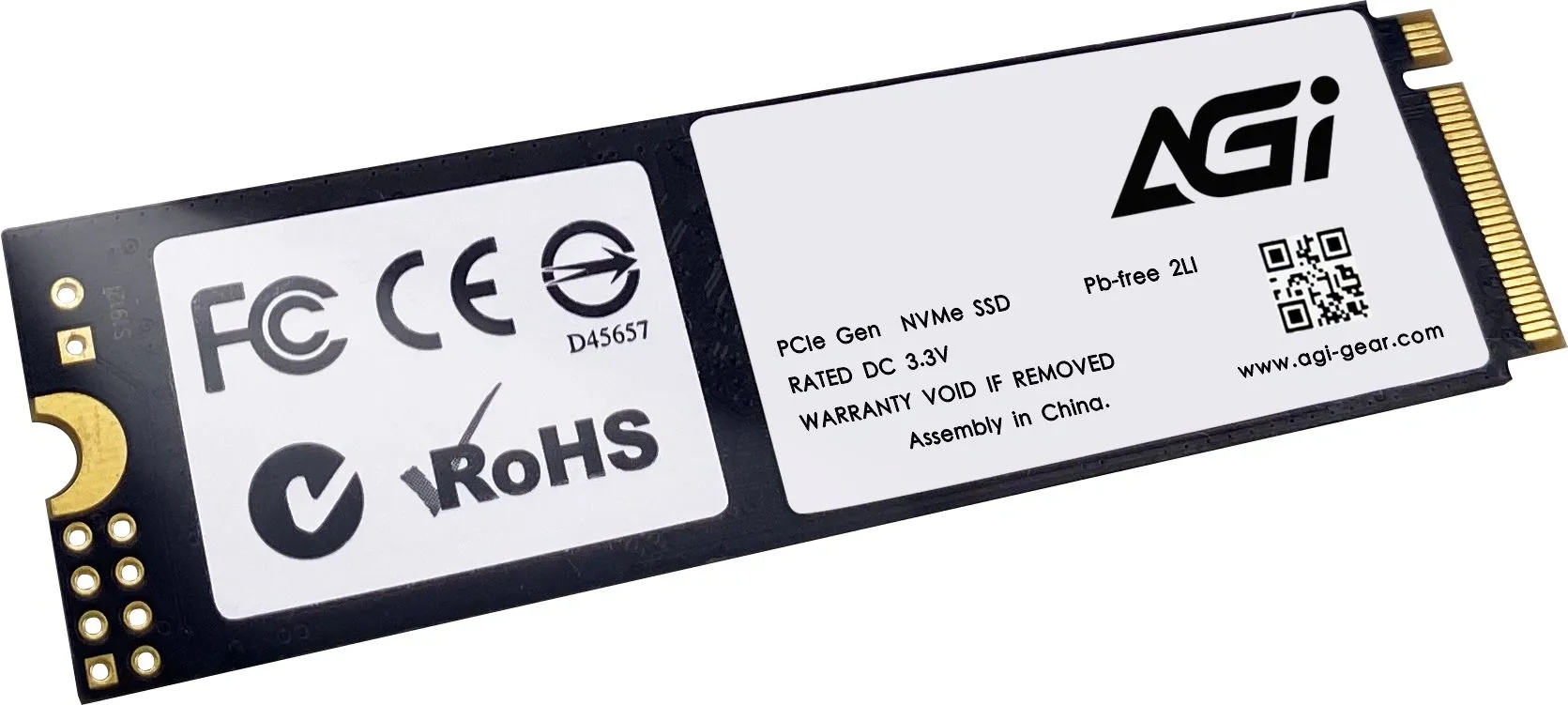 Накопитель SSD AGi PCIe 4.0 x4 2TB AGI2T0G43AI818-CB AI818 M.2 2280