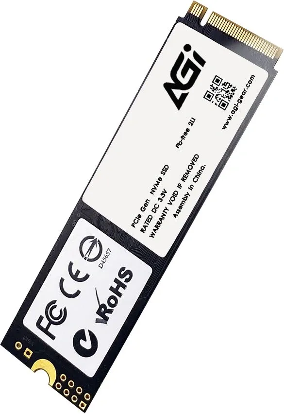 Накопитель SSD AGi PCIe 4.0 x4 2TB AGI2T0G43AI818-CB AI818 M.2 2280