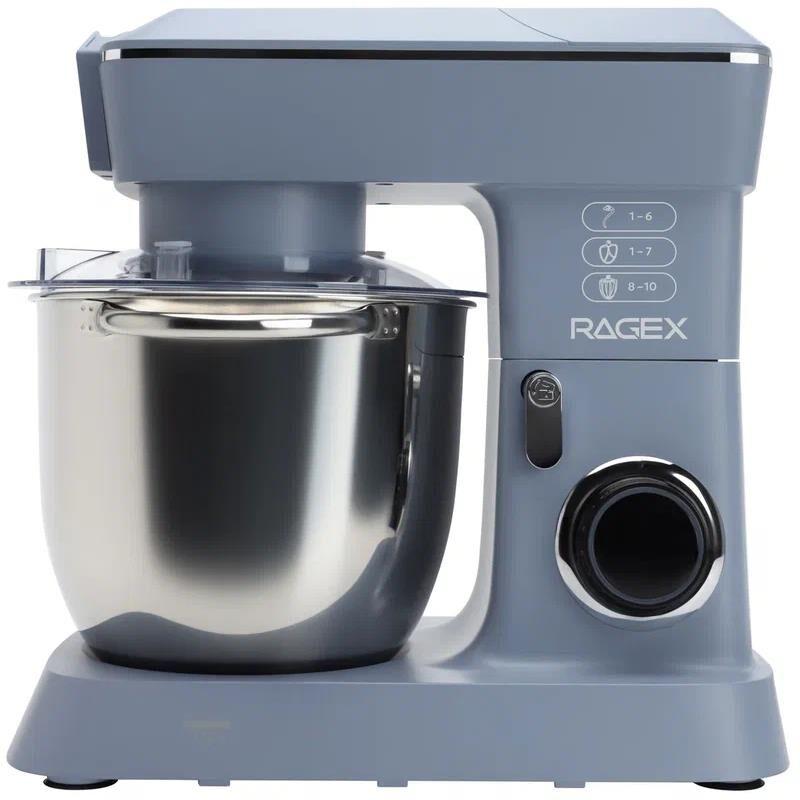 Кухонный комбайн 14 в 1 RAGEX R112, 4.5л, 1300Вт, цвет: 418 (ледяной голубой), КИТАЙ