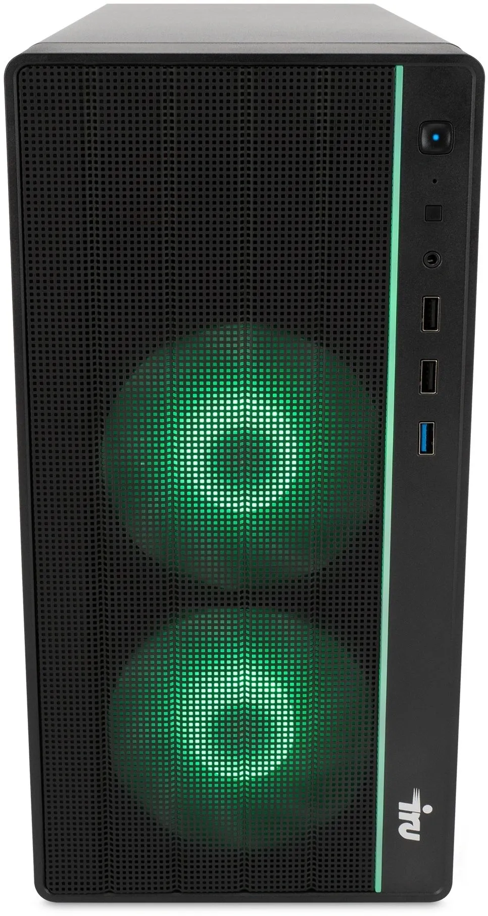 ПК IRU Tactio 310H6SEA MT i3 14100F (3.5) 16Gb SSD512Gb RTX3050 8Gb без ОС GbitEth 500W черный (RUS) (2195796)
