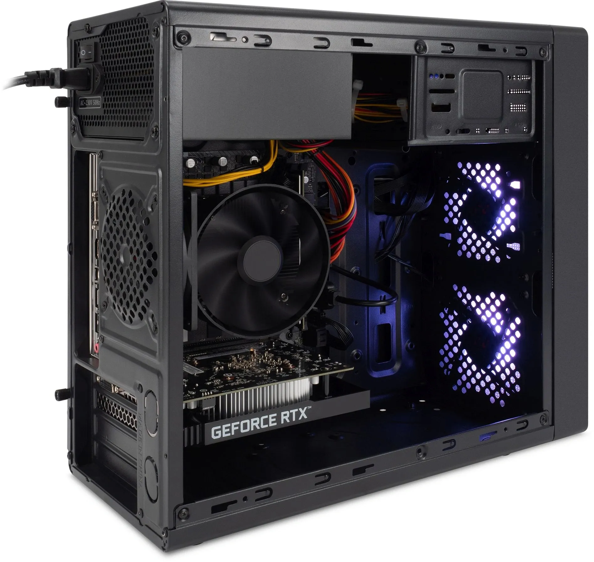 ПК IRU Tactio 310H6SEA MT i3 14100F (3.5) 16Gb SSD512Gb RTX3050 8Gb без ОС GbitEth 500W черный (RUS) (2195796)