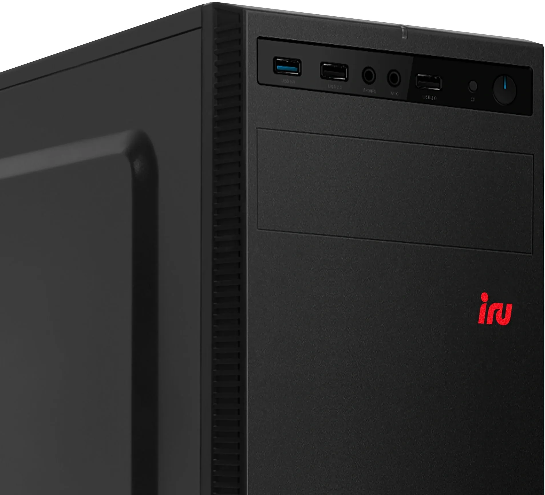 ПК IRU Planio 320A5S0 MT Ryzen 5 5600G (3.9) 16Gb SSD500Gb RGr без ОС GbitEth 400W черный (RUS) (2195817)