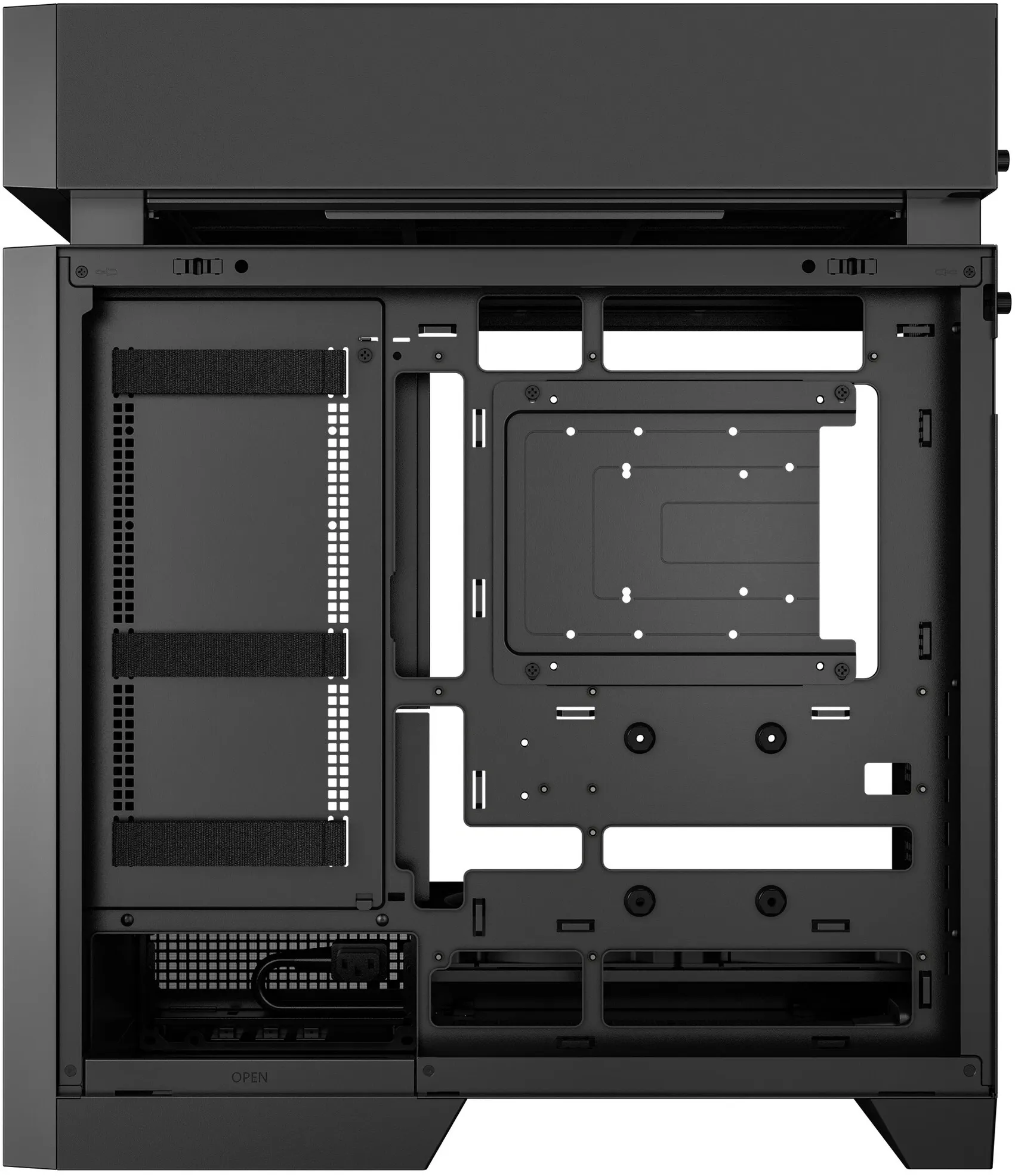 Корпус Deepcool CL660 черный/коричневый без БП ATX 4x120mm 5x140mm 2xUSB3.0 audio bott PSU