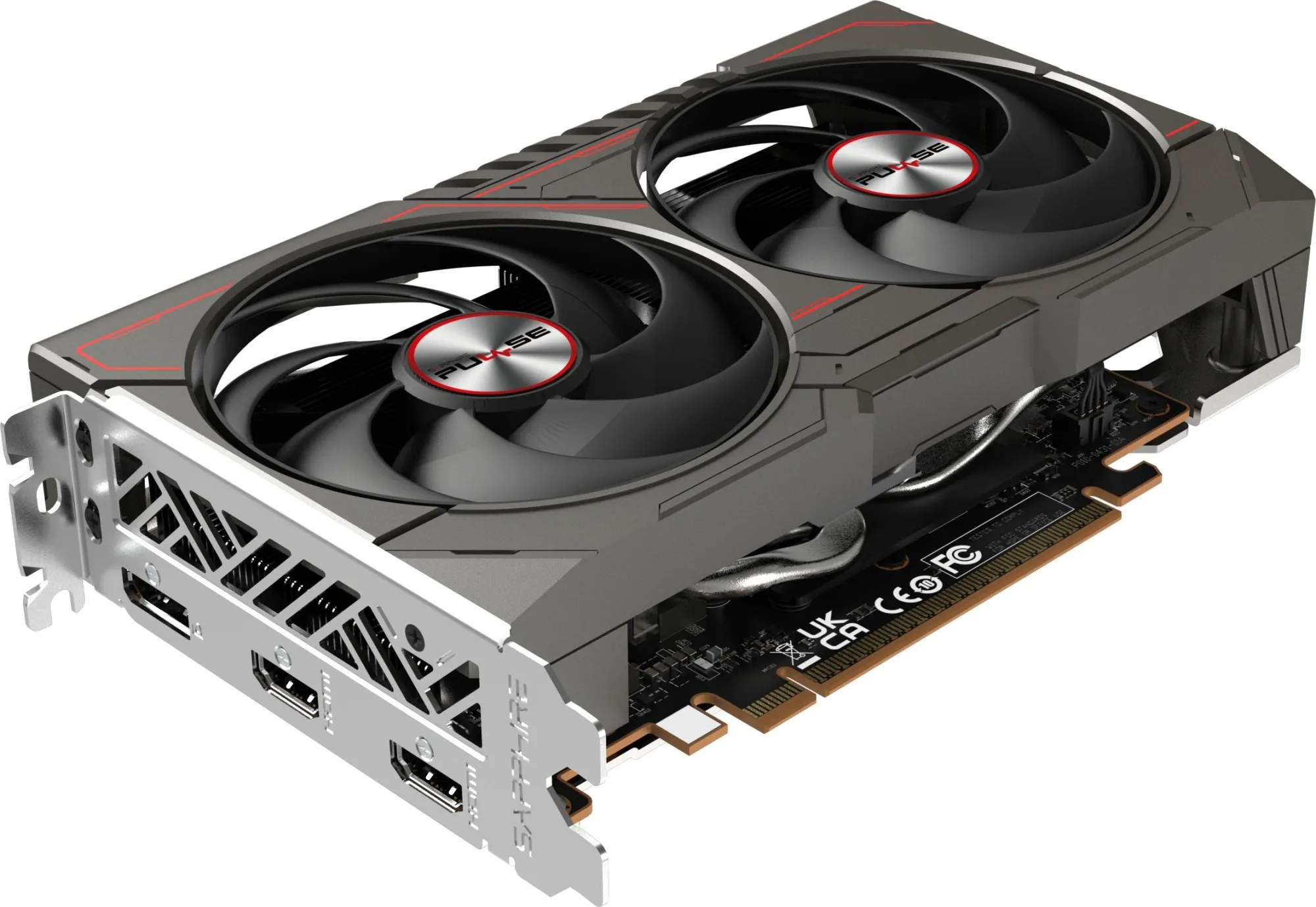 Видеокарта Sapphire PCI-E 5.0 11350-05-20G PULSE AMD RADEON RX 9060 XT GAMING 8GB DUAL HDMI DP LITE AMD Radeon RX 9060XT 8Gb 128bit GDDR6 2530/20000 HDMIx2 DPx1 HDCP Ret