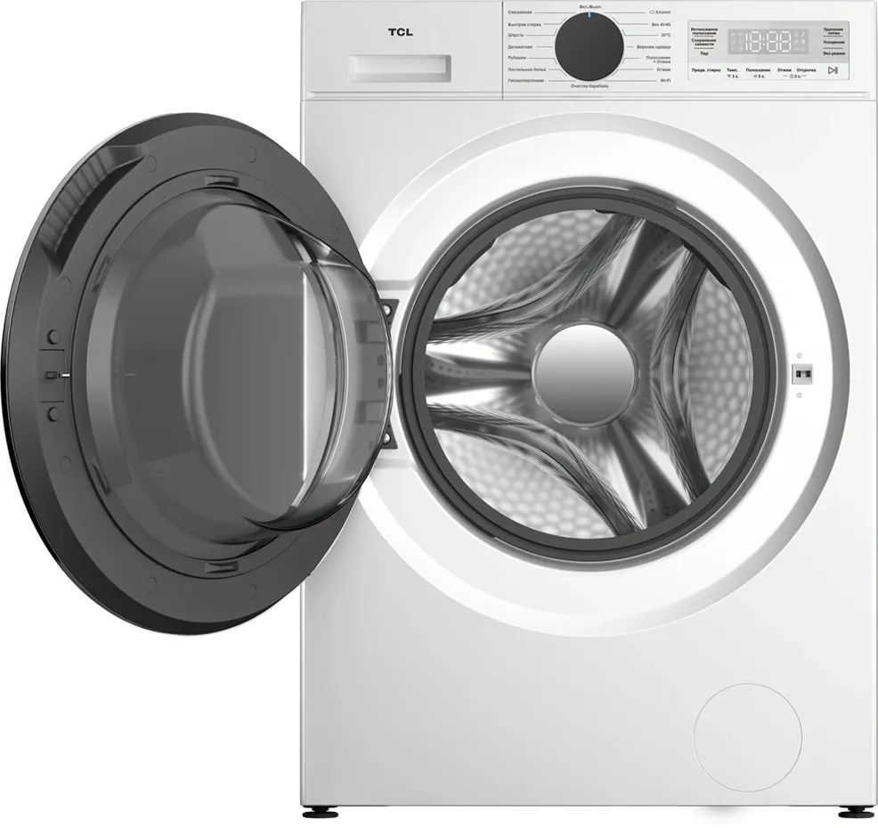 Стиральная машина TCL WF8012S35DW класс: A+++ загр.фронтальная макс.:8кг белый инвертор