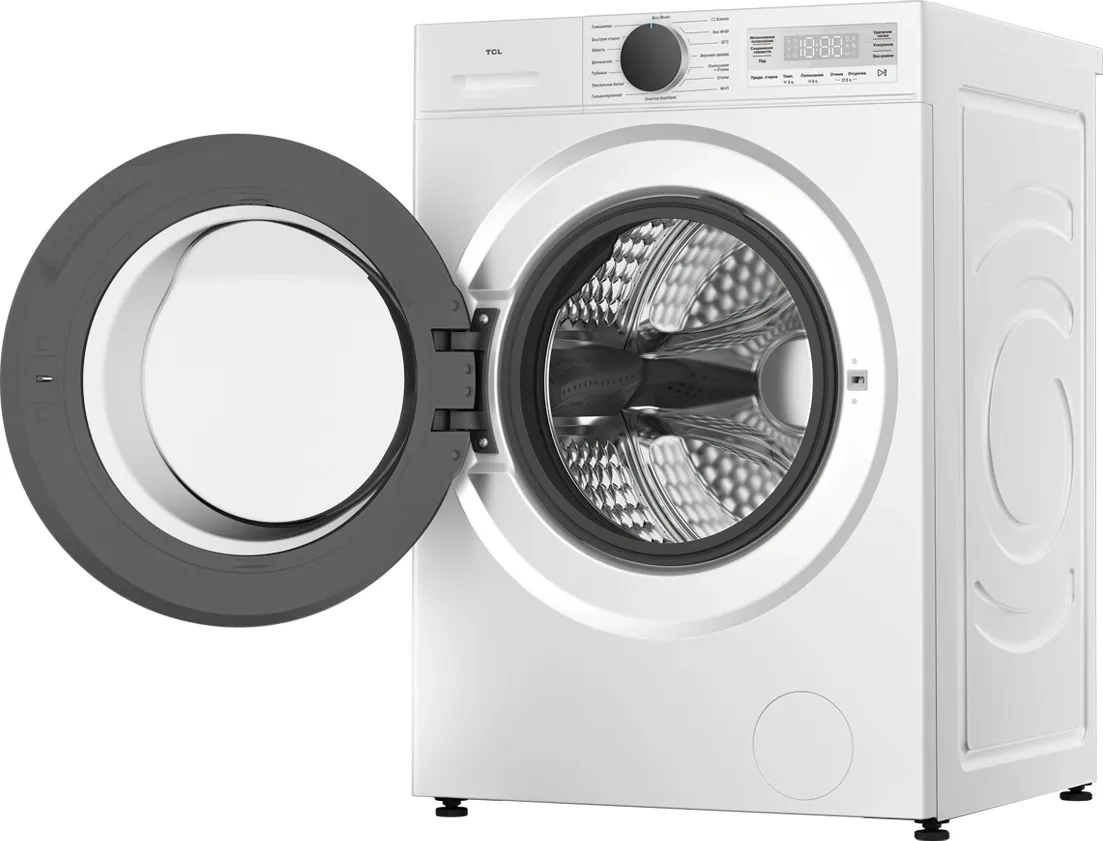 Стиральная машина TCL WF8012S35DW класс: A+++ загр.фронтальная макс.:8кг белый инвертор