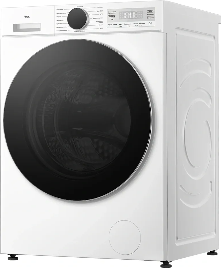 Стиральная машина TCL WF8012S35DW класс: A+++ загр.фронтальная макс.:8кг белый инвертор
