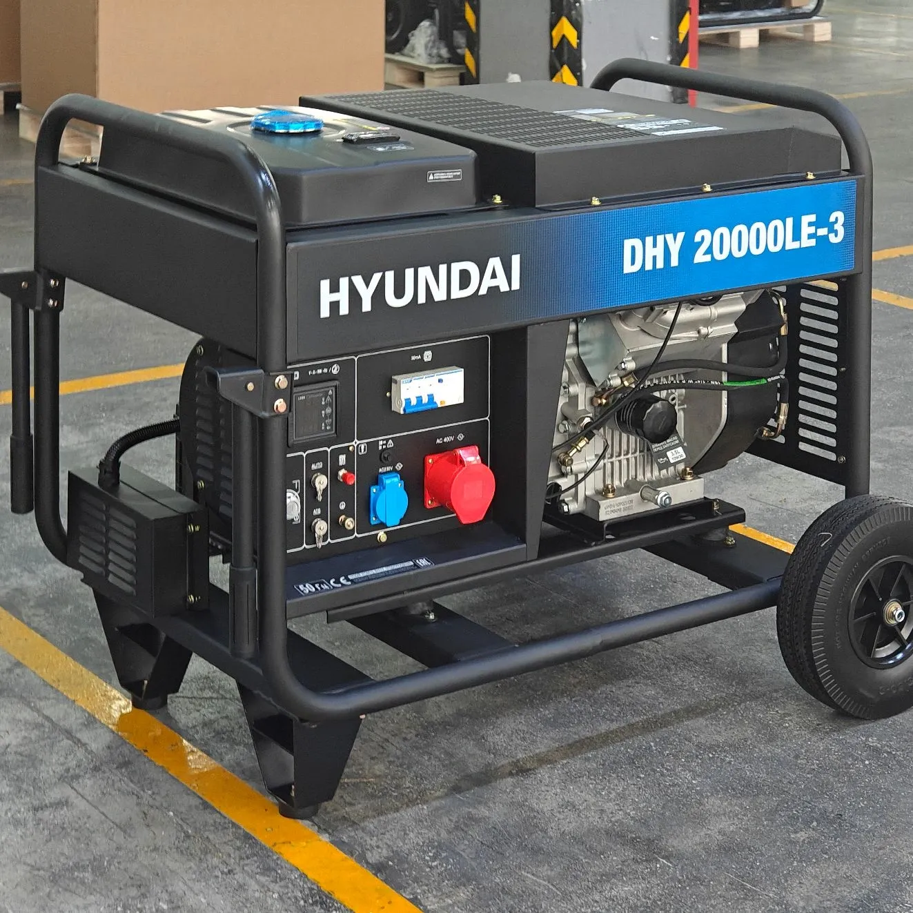 Генератор Hyundai DHY 20000LE-3