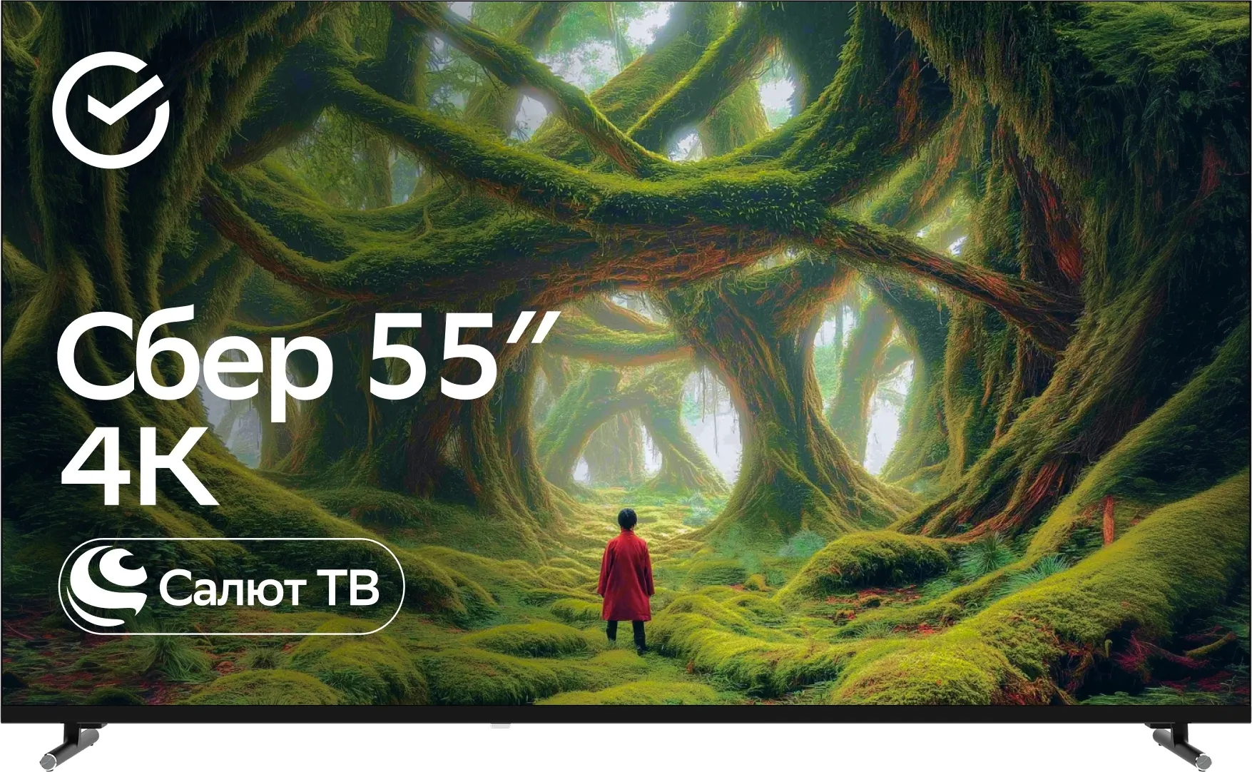 Телевизор Sber LED 55" 4K SDX-55U5500DBB