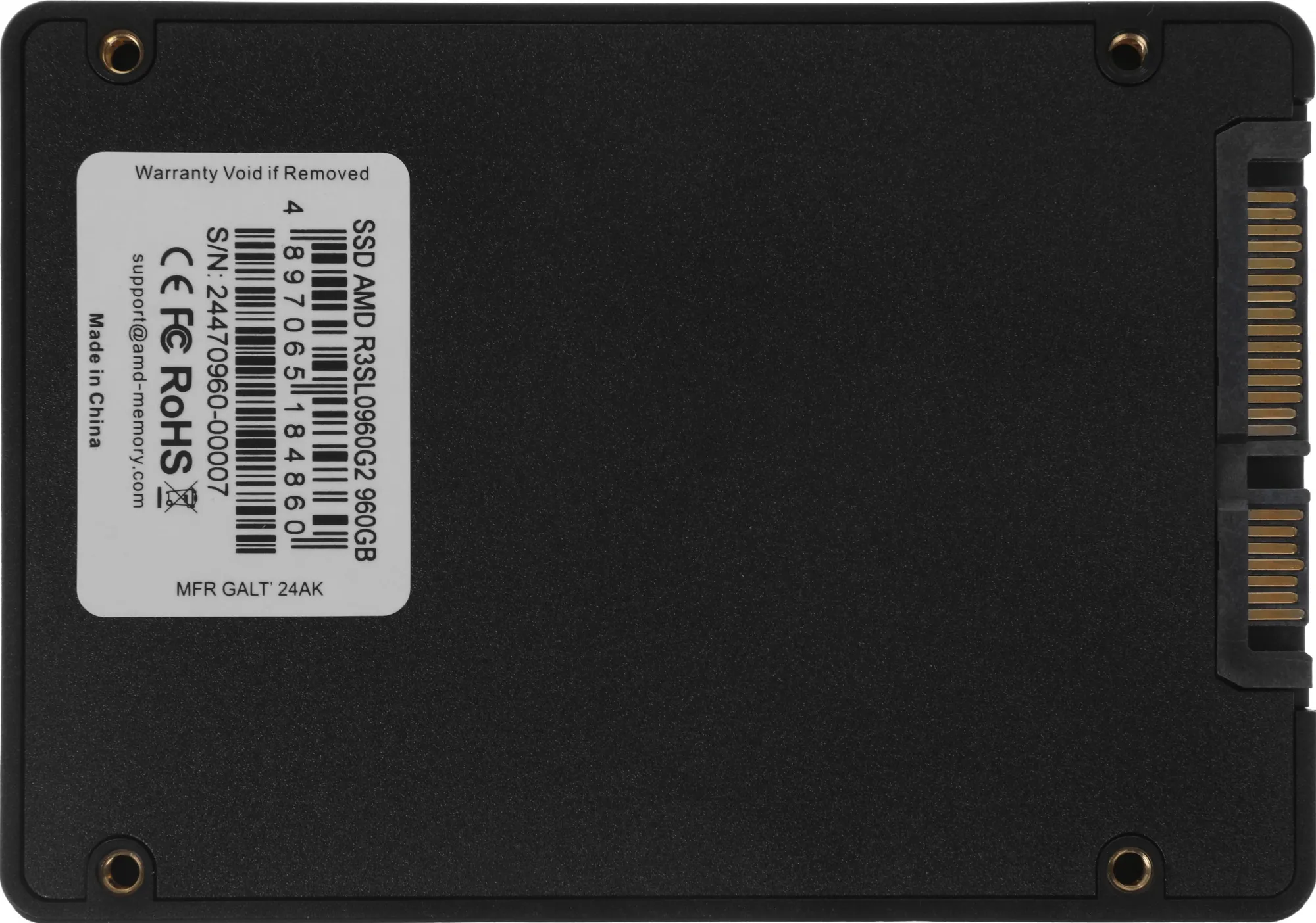 Накопитель SSD AMD SATA-III 960GB R3SL0960G2 Radeon R3 2.5"