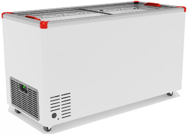 Морозильный ларь Gellar FG 500 C красный