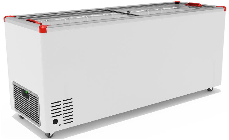 Морозильный ларь Gellar FG 700 C красный