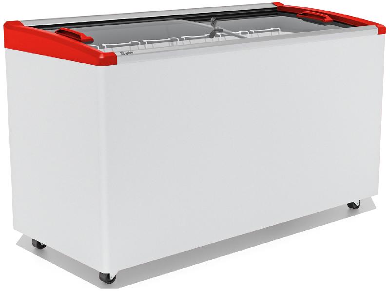 Морозильный ларь Gellar FG 500 E красный