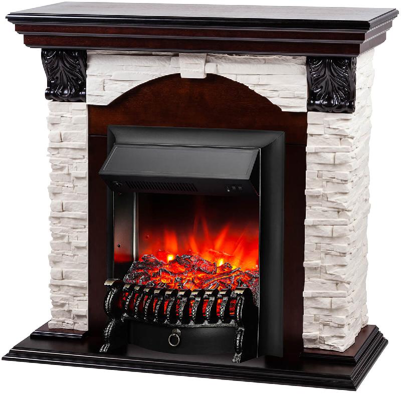Электрокамин Realflame Dublin Lux STD/EUG DN + Fobos BL