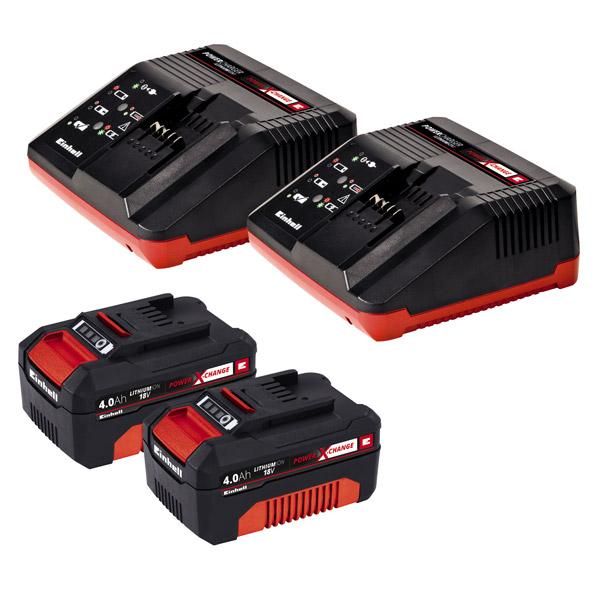 Газонокосилка Einhell PXC GE-CM 43 Li M Kit (2x4,0Ah) 3413130