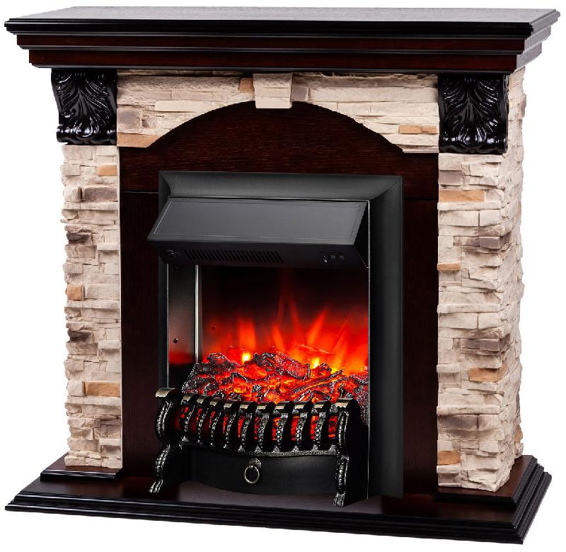 Электрокамин Realflame Dublin Rock STD/EUG AO Fobos BL