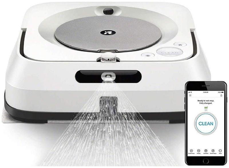 Робот-пылесос iRobot Braava Jet M6 для влажной уборки
