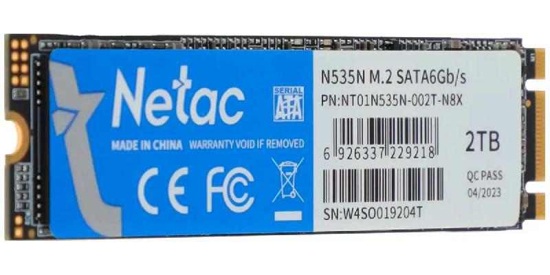 SSD Netac N535N SATA III NT01N535N-002T-N8X
