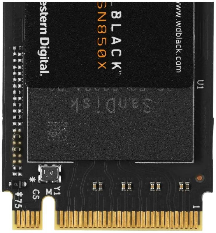 SSD Western Digital SN850X PCIe 4.0 3D NAND (WDS400T2X0E)