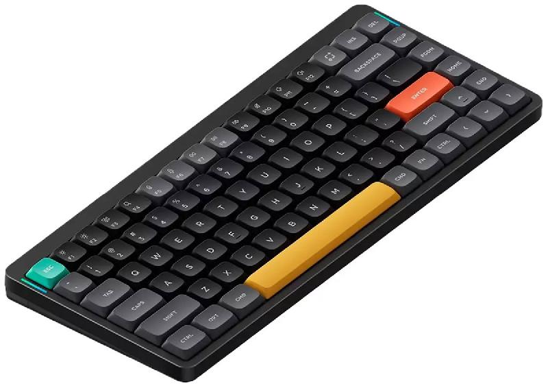 Клавиатура NuPhy QMK, AIR75v2, Basalt Black, RGB Hot Swap Red Switch