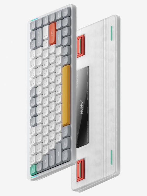 Клавиатура NuPhy QMK, AIR75v2, Ionic White, RGB, Hot Swap, Moss Switch (AIR75v2-IW-25)