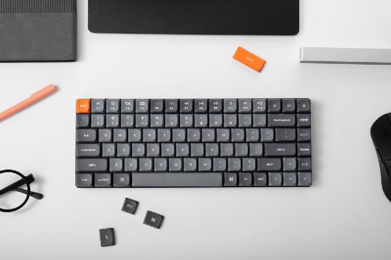 Клавиатура Keychron K3 Max, 84 клавиши, RGB-подсветка, Gateron Red Switch