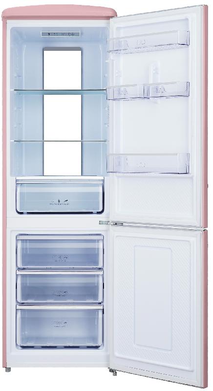 Двухкамерный холодильник Tesler RB-330 DUSTY ROSE
