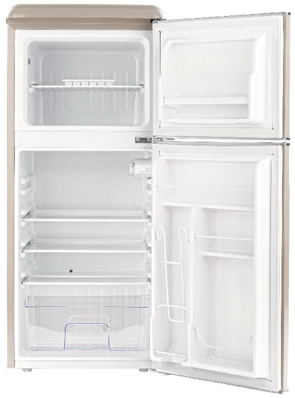 Двухкамерный холодильник Tesler RT-152 SAND GREY