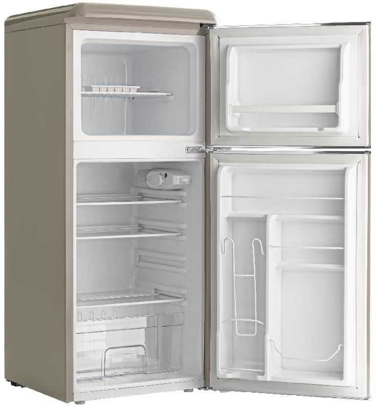 Двухкамерный холодильник Tesler RT-152 SAND GREY