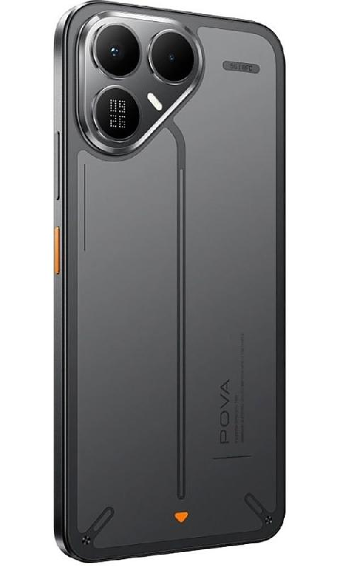Смартфон Tecno POVA 8 5G LK6 8+128 Graphite Black графит