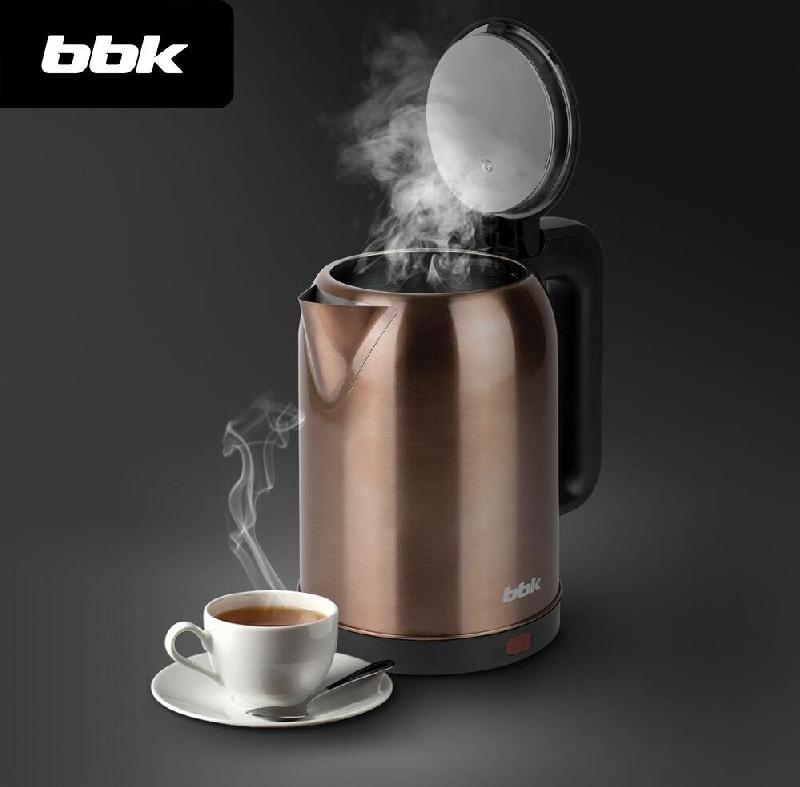 Чайник электрический BBK EK1809S медный