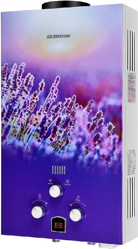 Водонагреватель газовый EDISSON E 20 GD (Лаванда) ЭдЭБ02945