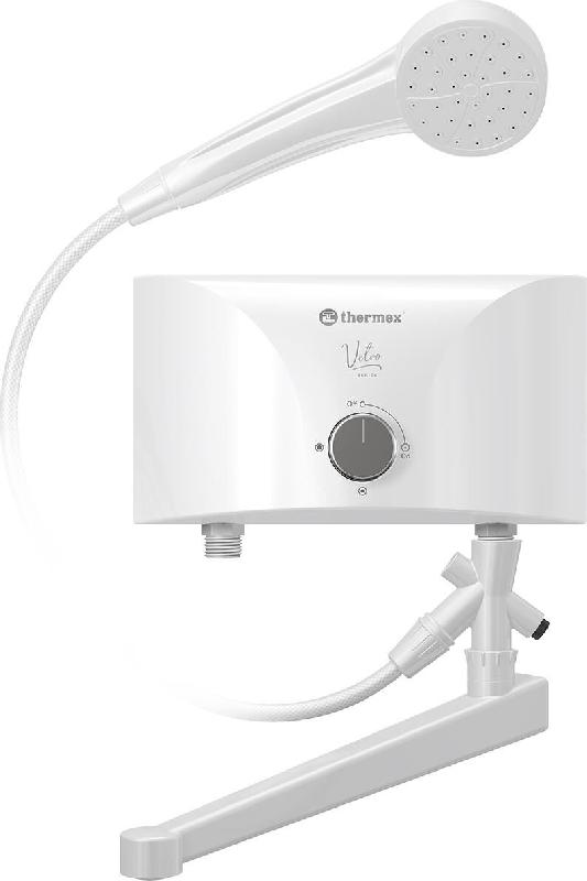 Водонагреватель проточный THERMEX Vetro 5500 tap ЭдЭБ04863