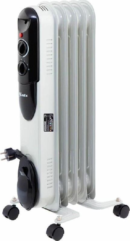 Масляный радиатор MTX OCH-1000 5 секций 230 В, 1000 Вт 98301