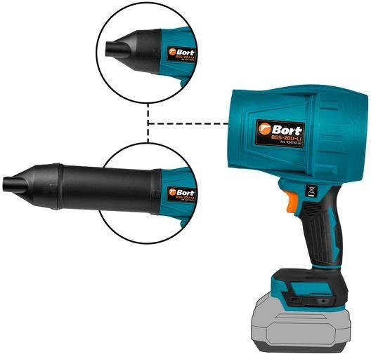 Воздуходувка аккумуляторная BORT BSS-20U-Li BORT BSS-20U-Li