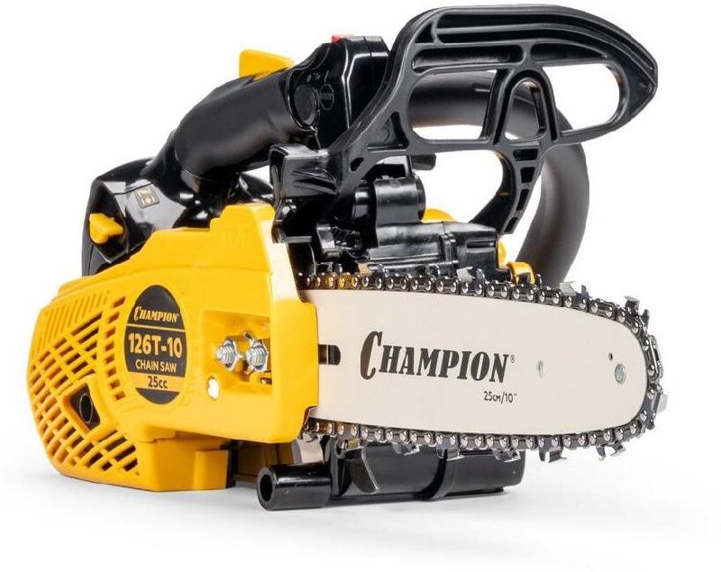 Бензопила CHAMPION 126T-10"-3/8-1,3-40E 10", 25см3