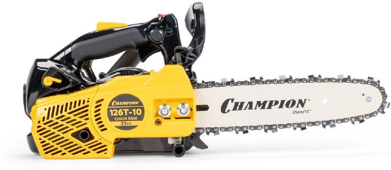 Бензопила CHAMPION 126T-10"-3/8-1,3-40E 10", 25см3