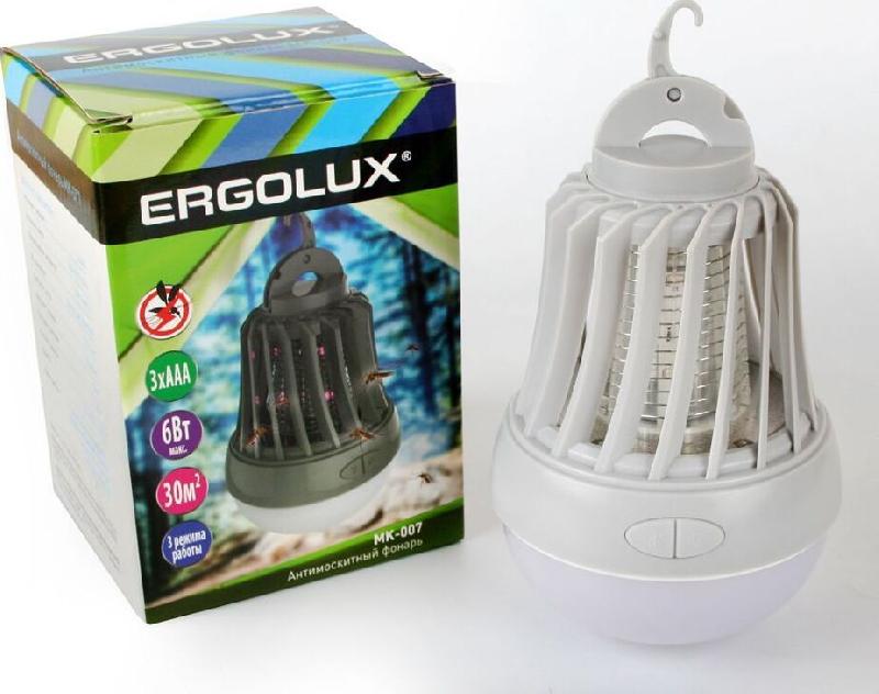 Лампа антимоскитная Ergolux Антимоскитный светильник ERGOLUX MK-007
